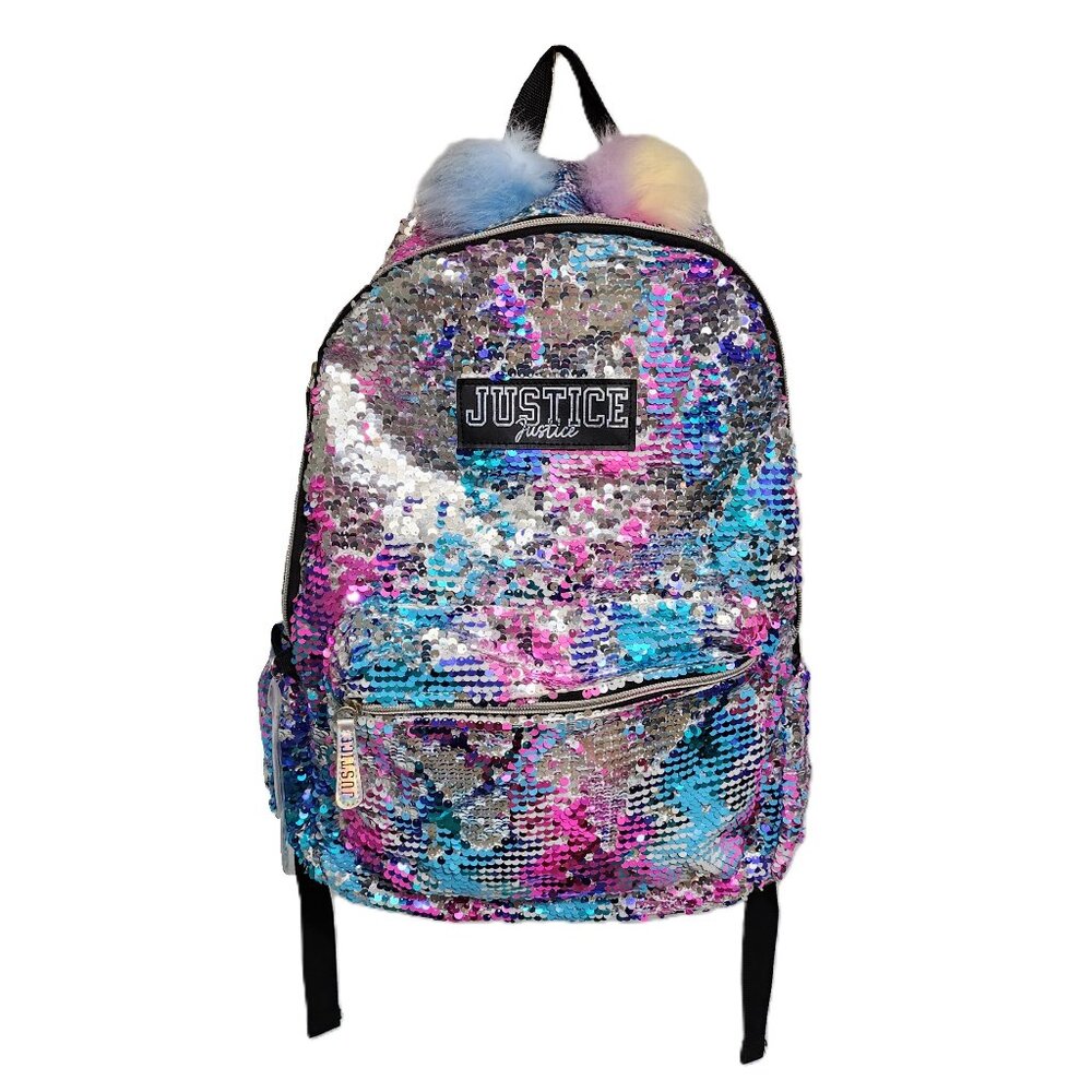 Cco Justice Reversible Sequin Fullsize Backpack